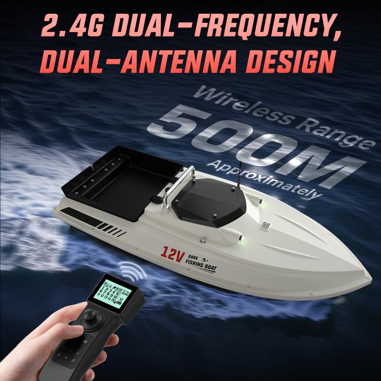 D80E GPS High Power Smart Remote Control Fishing Bait Boat with Sonar Sensor