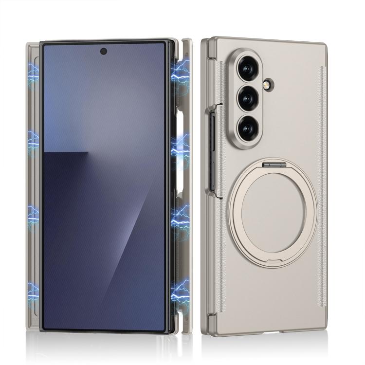 GKK Double Magnetic Hinge Folding Full Coverage Phone Case with Magnetic Rotating Holder — view 13