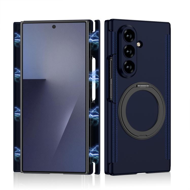 GKK Double Magnetic Hinge Folding Full Coverage Phone Case with Magnetic Rotating Holder — view 14