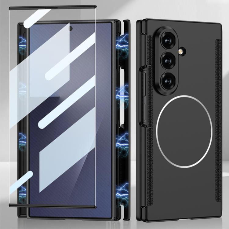 GKK Double Magnetic Hinge Folding Full Coverage Nickel Ring Phone Case