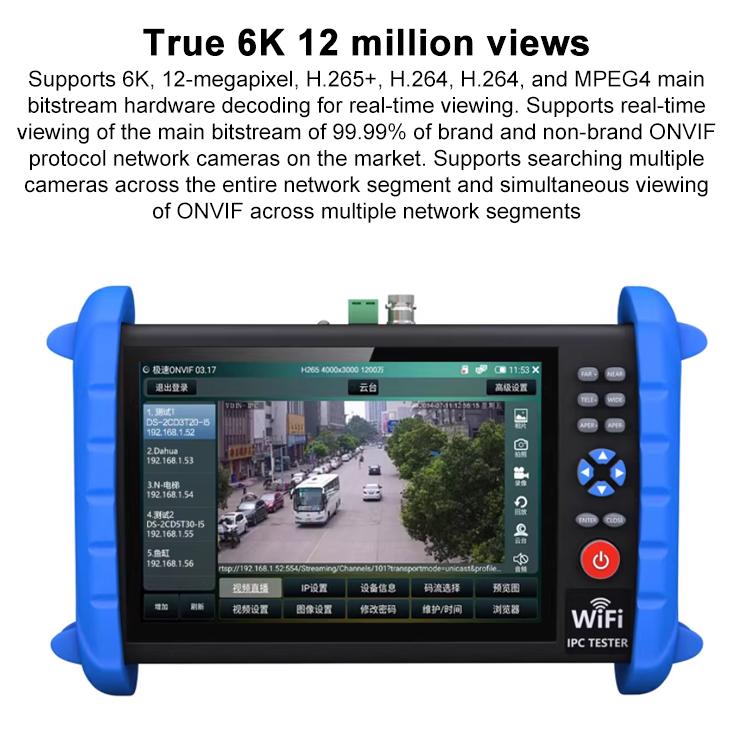 IPCXS-ACHT 6K Network Coaxial Simulation Engineering Video Surveillance Tester