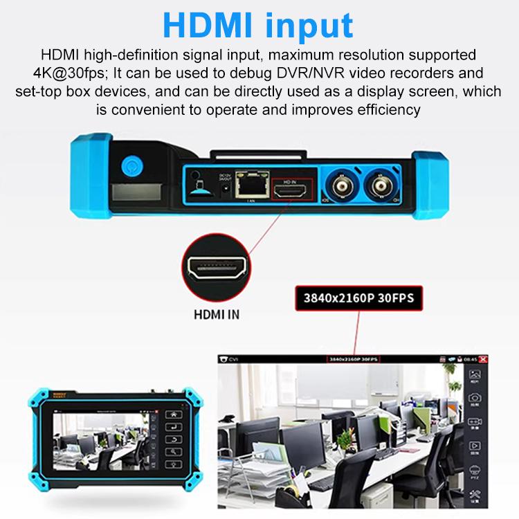 IPC-5200 Plus 4K Network Coaxial Simulation Engineering Video Surveillance Tester