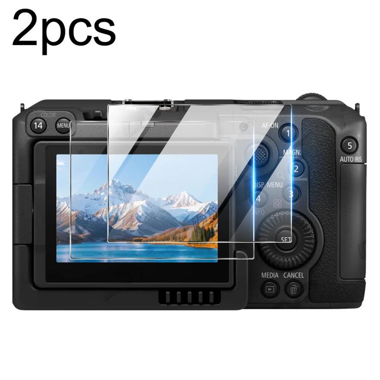 2pcs HD Anti-Scratch Anti-Fingerprint Tempered Glass Film