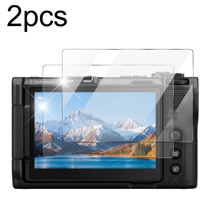 2pcs HD Anti-Scratch Anti-Fingerprint Tempered Glass Film