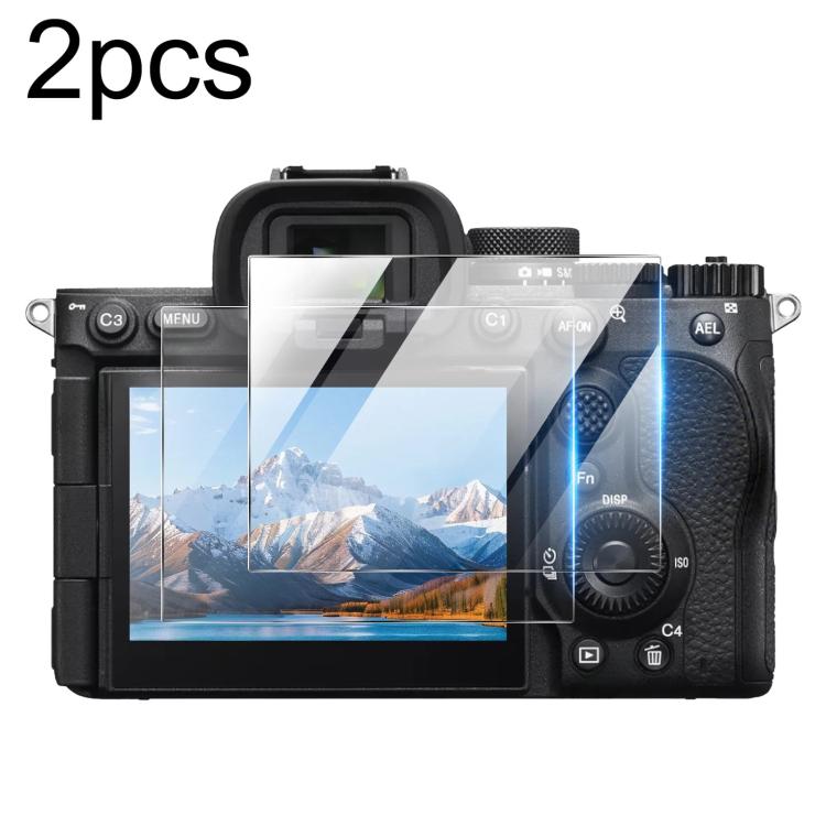 2pcs HD Anti-Scratch Anti-Fingerprint Tempered Glass Film