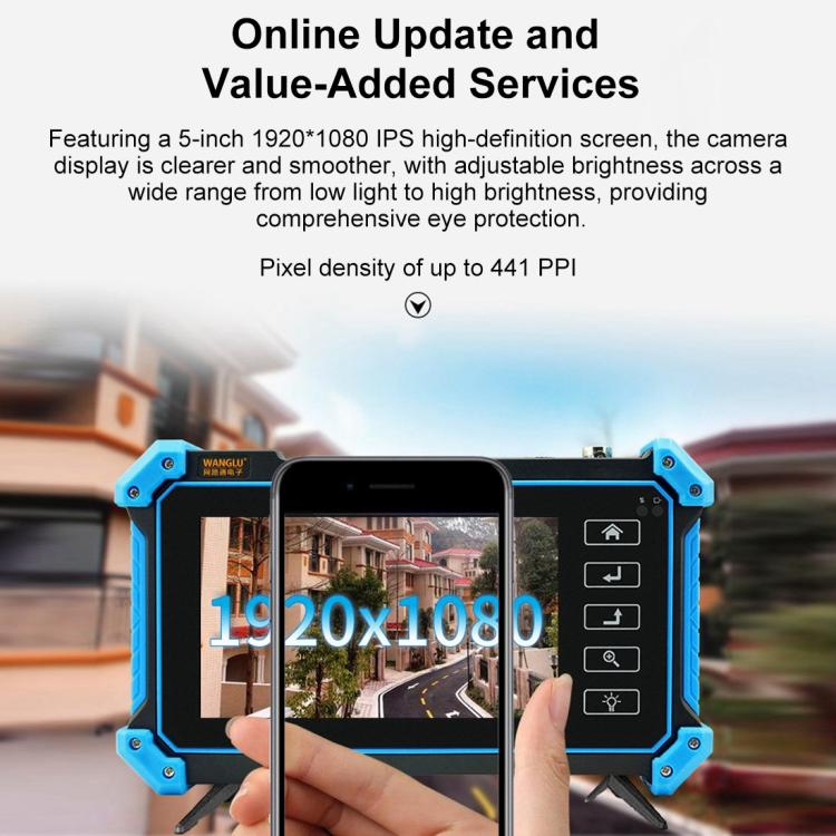 IPC-5100CPlus Network Engineering Treasure Simulated Coaxial Integrated Video Surveillance Tester
