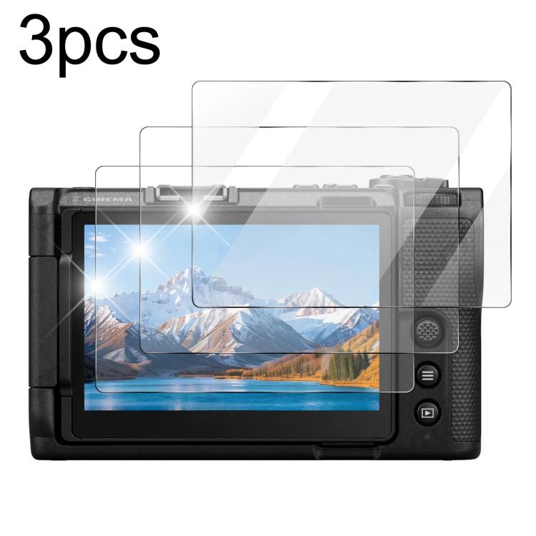 3pcs HD Anti-Scratch Anti-Fingerprint Tempered Glass Film