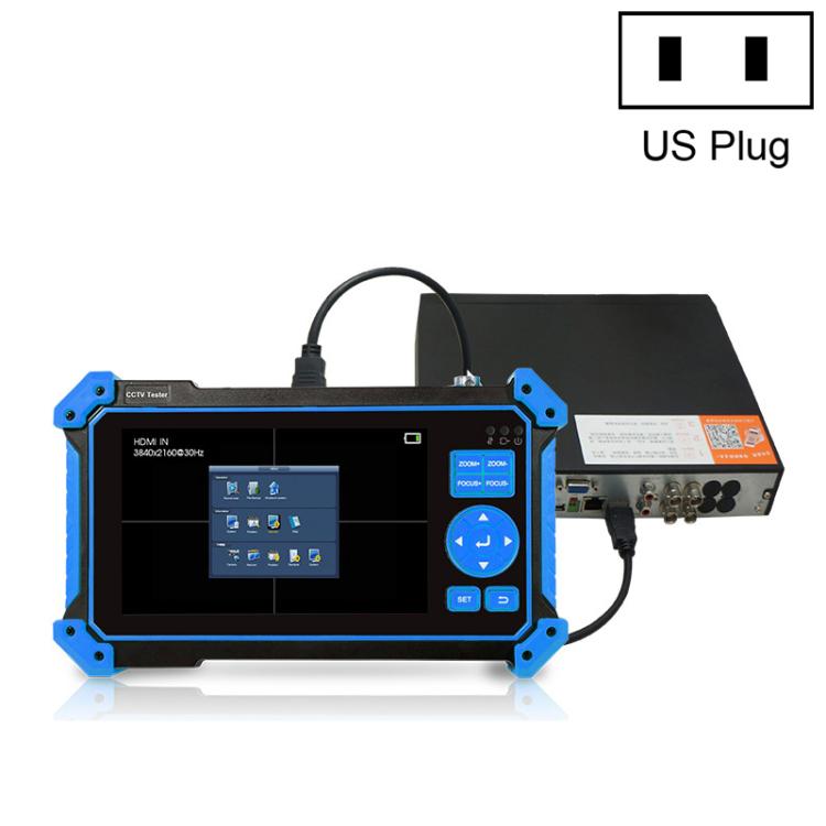HD-52ACT Pro 5 inch Screen Engineering Treasure Coaxial AHD, CVI, TVI 5 in 1 Video Surveillance Tester — EU Plug