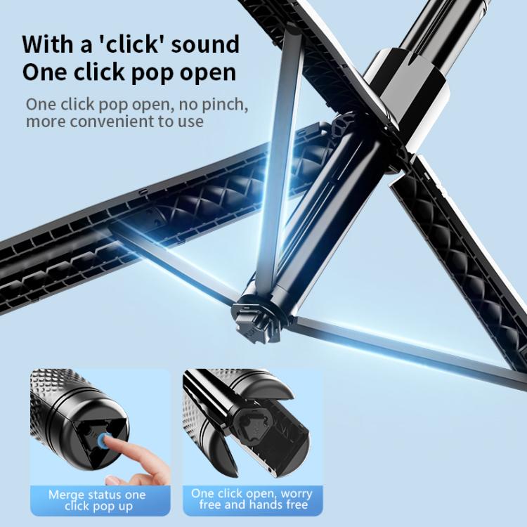 K29 Floor Standing Telescopic Phone Tripod Selfie Stick — view 8