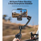 Yesido SF32 Telescopic 3-Axis Gimbal Selfie Stick — SF32