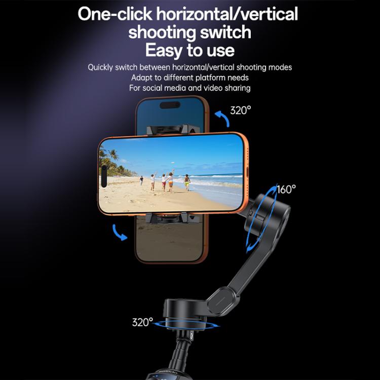Yesido SF32 Telescopic 3-Axis Gimbal Selfie Stick — view 7