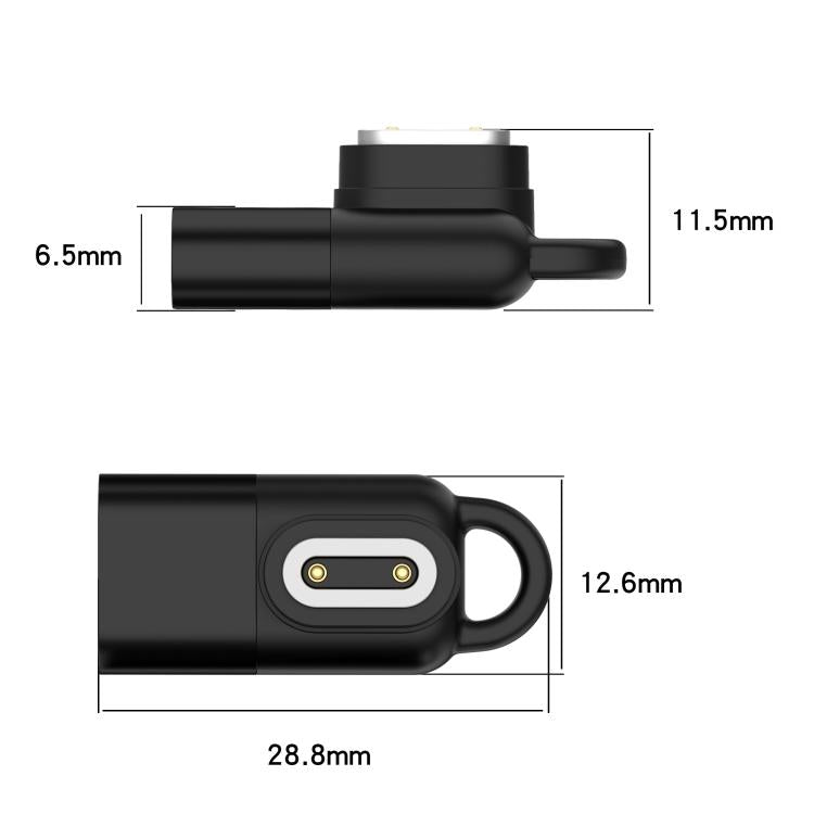USB-C / Type-C Port Smart Watch Charging Adapter