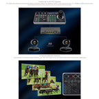 FEELWORLD KBC20N NDI PTZ Camera Controller Joystick Keyboard Control Multiple Control Protocol PoE Supported — view 12