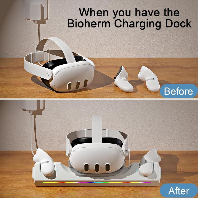 WG39 VR Headset & Controller Magnetic Charging Dock, US Plug