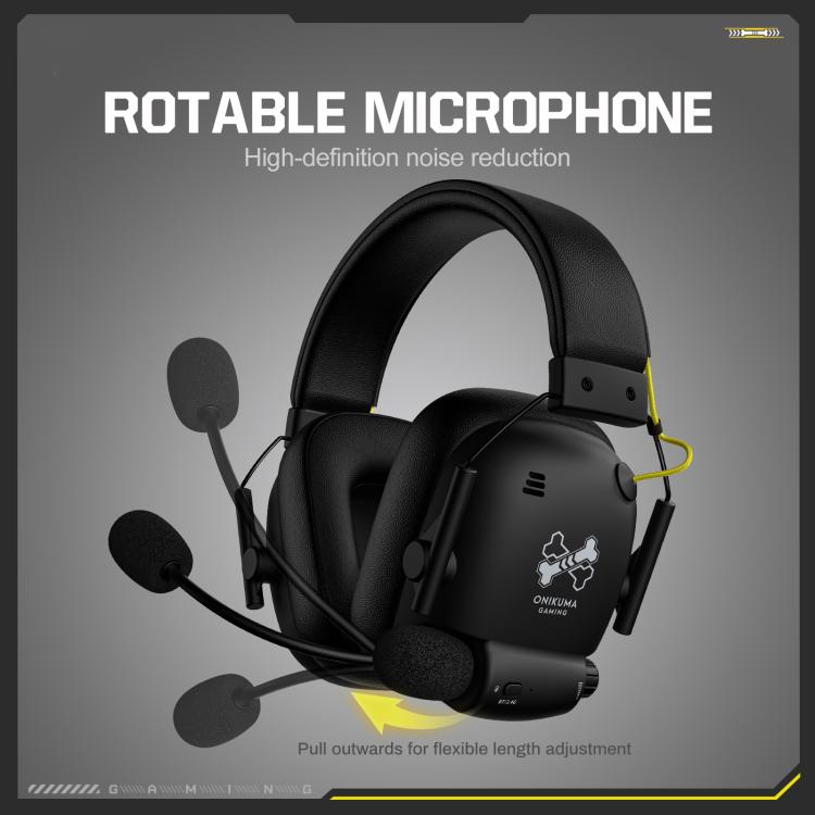 ONIKUMA GT888 Four-mode Bluetooth 2.4G Wired / Wireless Gaming Headset — view 6