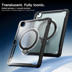 Powerful Sailor Metal Holder Hybrid Tablet Case with Strap & Glass Film