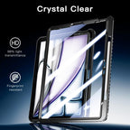 Powerful Sailor Metal Holder Hybrid Tablet Case with Strap & Glass Film
