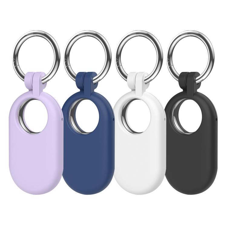 XDcase 4pcs Full-Coverage Silicone Protective Case with Keychain — 4PCS (Black White Green Pink)