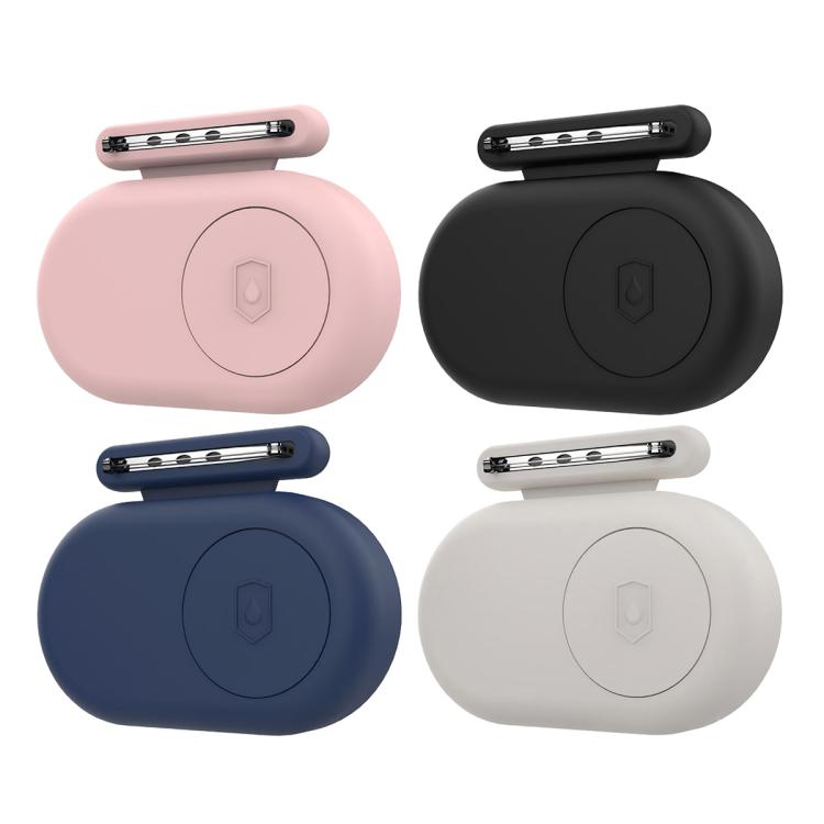XDcase 4pcs Waterproof Silicone Protective Case with Brooch