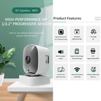 Wireless WiFi Smart High-Definition Wide-Angle Surveillance Camera