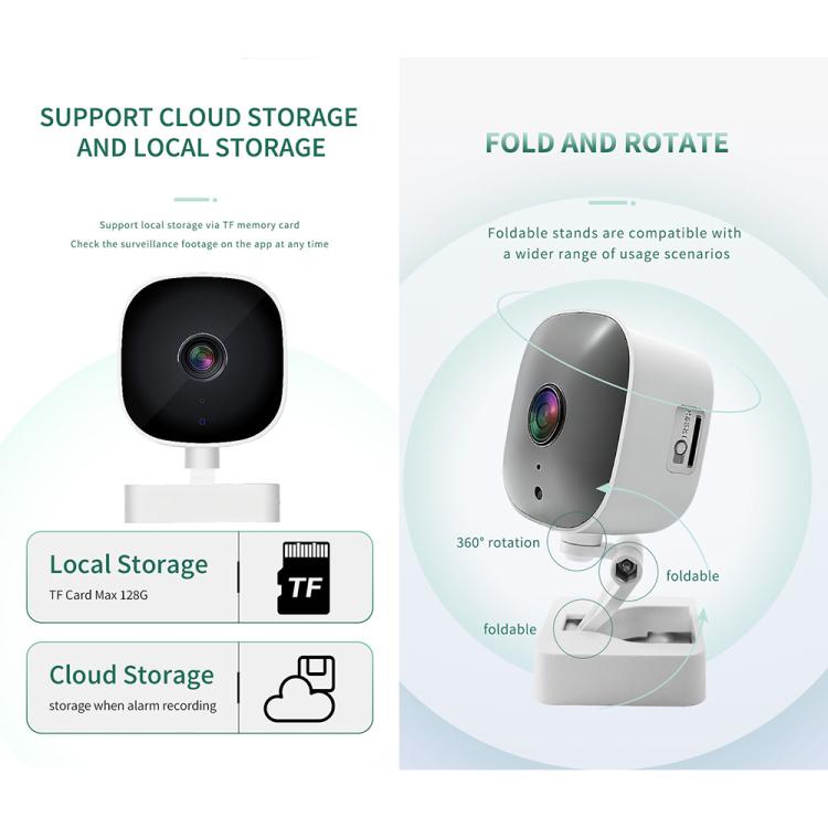 Wireless WiFi Smart High-Definition Wide-Angle Surveillance Camera