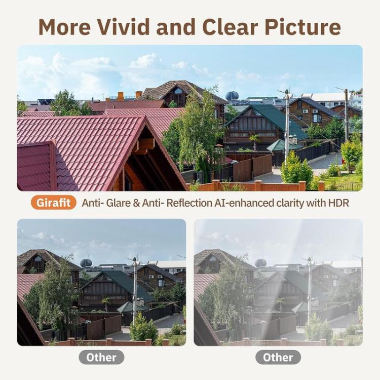 Wireless WiFi Smart Window Surveillance Camera