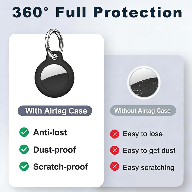 XDcase Solid Color Hard PC Protective Case with Key Ring