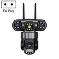 V380 3MP HD Panoramic 360 Degrees Triple Lens Wireless WiFi Surveillance Camera