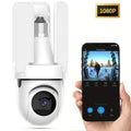 3MP HD Smart Three-Blade Fan Light Bulb Style Wireless WiFi Surveillance Camera
