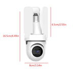 3MP HD Smart Three-Blade Fan Light Bulb Style Wireless WiFi Surveillance Camera — 2.4GHz