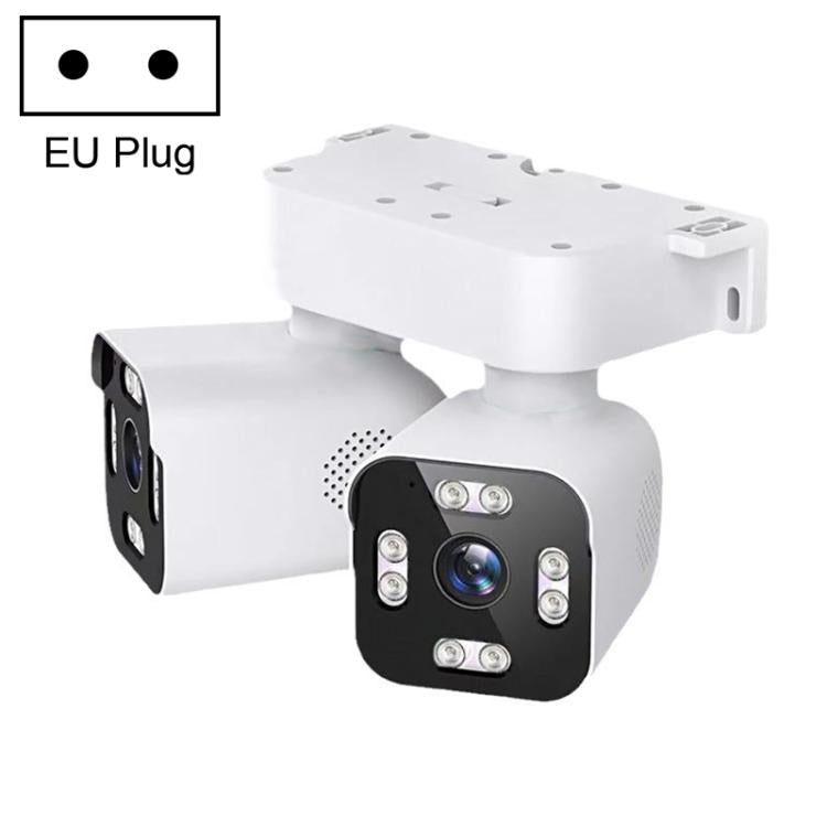5MP Dual-Lens Dual-Pan Tilt Rotating WiFi Camera