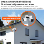 5MP Dual-Lens Dual-Pan Tilt Rotating WiFi Camera