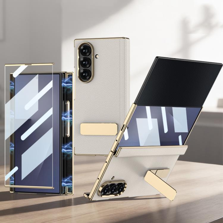 GKK Magnetic Folding Phantom Leather Single-Line Rotating Holder Phone Case — view 13