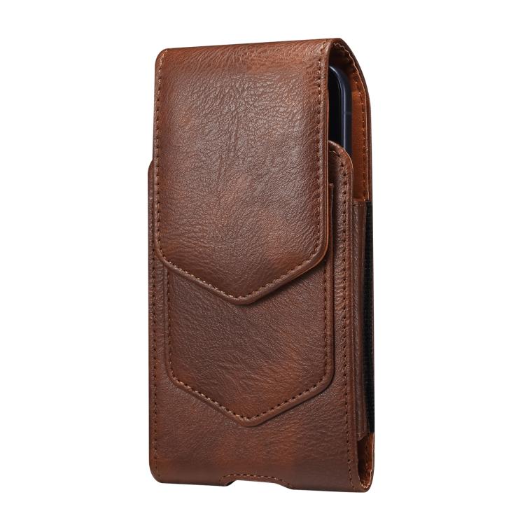 Universal Horizontal Vegan Leather Phone Waist Bag