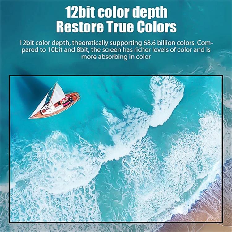 Type-C to DisplayPort 1.4 Ultra HD 8K Video Adapter Braided Cable