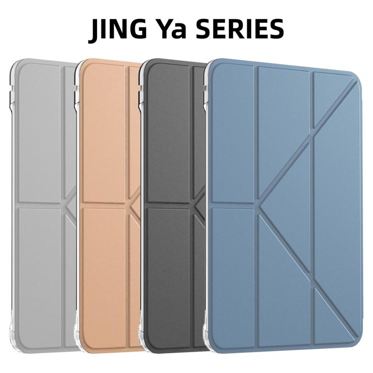 Mutural JingYa Series Y-shaped Multi-fold Vegan Leather Tablet Case — For iPad 2025 / 2022