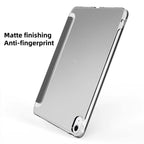 Mutural JingYa Series Y-shaped Multi-fold Vegan Leather Tablet Case — Grey