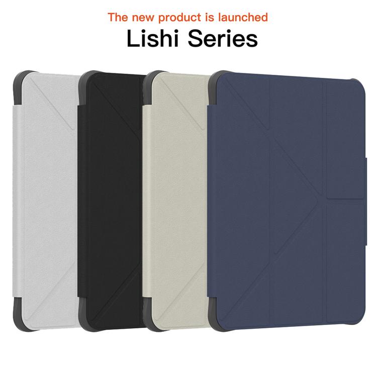 Mutural LiShi Series Y-shaped Multi-fold Vegan Leather Tablet Case — For iPad Air 11 2026 / 2025 / 2024