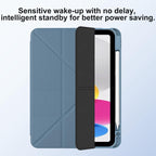Mutural XingZuan Series Y-shaped Multi-fold Vegan Leather Tablet Case — For iPad Air 11 2026 / 2025 / 2024