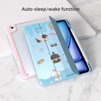 Mutural XingYi Series Tri-fold Vegan Leather Tablet Case