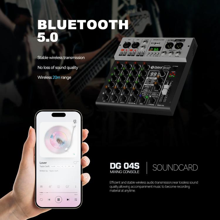 DEBRA DG04S 24bit/192kHz 4-Channels Mixer Sound Card — view 8