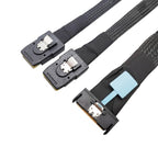 Gen5 MCIO X8 to Dual SFF-8087 Server Data Transfer Cable