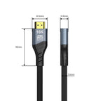 WG236 HDMI 2.2 Male to HDMI 2.2 Female 16K 60HZ HD Adapter Cable — view 7