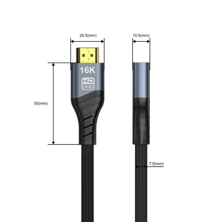 WG236 HDMI 2.2 Male to HDMI 2.2 Female 16K 60HZ HD Adapter Cable — view 7