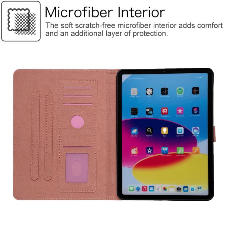 Magpie Embossed Vegan Leather Smart Tablet Case — For iPad Pro 13 2025 / 2024