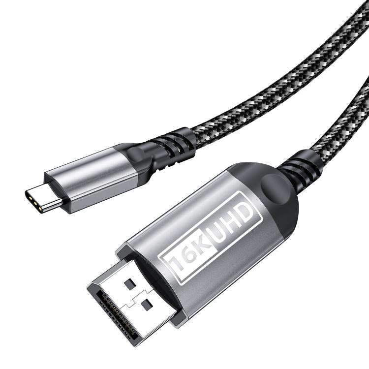 WG228 16K Ultra HD Type-C to DP 2.1 Display Cable Monitor Adapter Cable