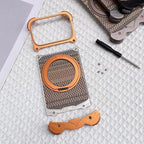 Eagle Metal Frameless Woven Fabric PC Magnetic Holder Phone Case — view 13
