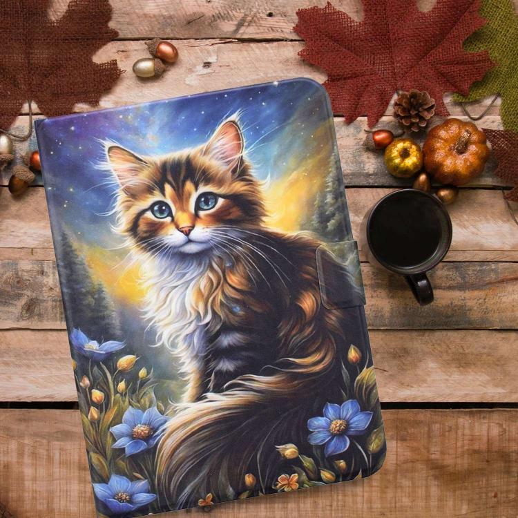Voltage Sewing Thread Painted Vegan Leather Smart Tablet Case