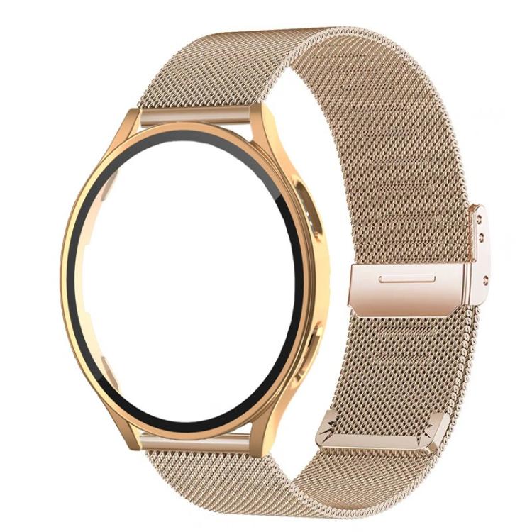 Milanese Buckle Stainless Steel Watch Band with Film Integrated PC Case — view 33
