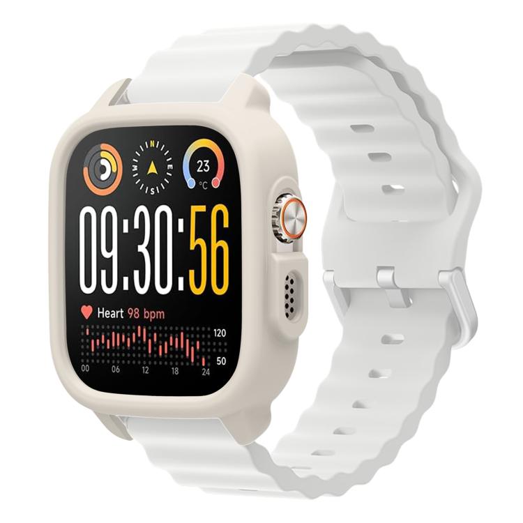 xDfind Shockproof Silicone Smart Watch Protective Case — Cyan